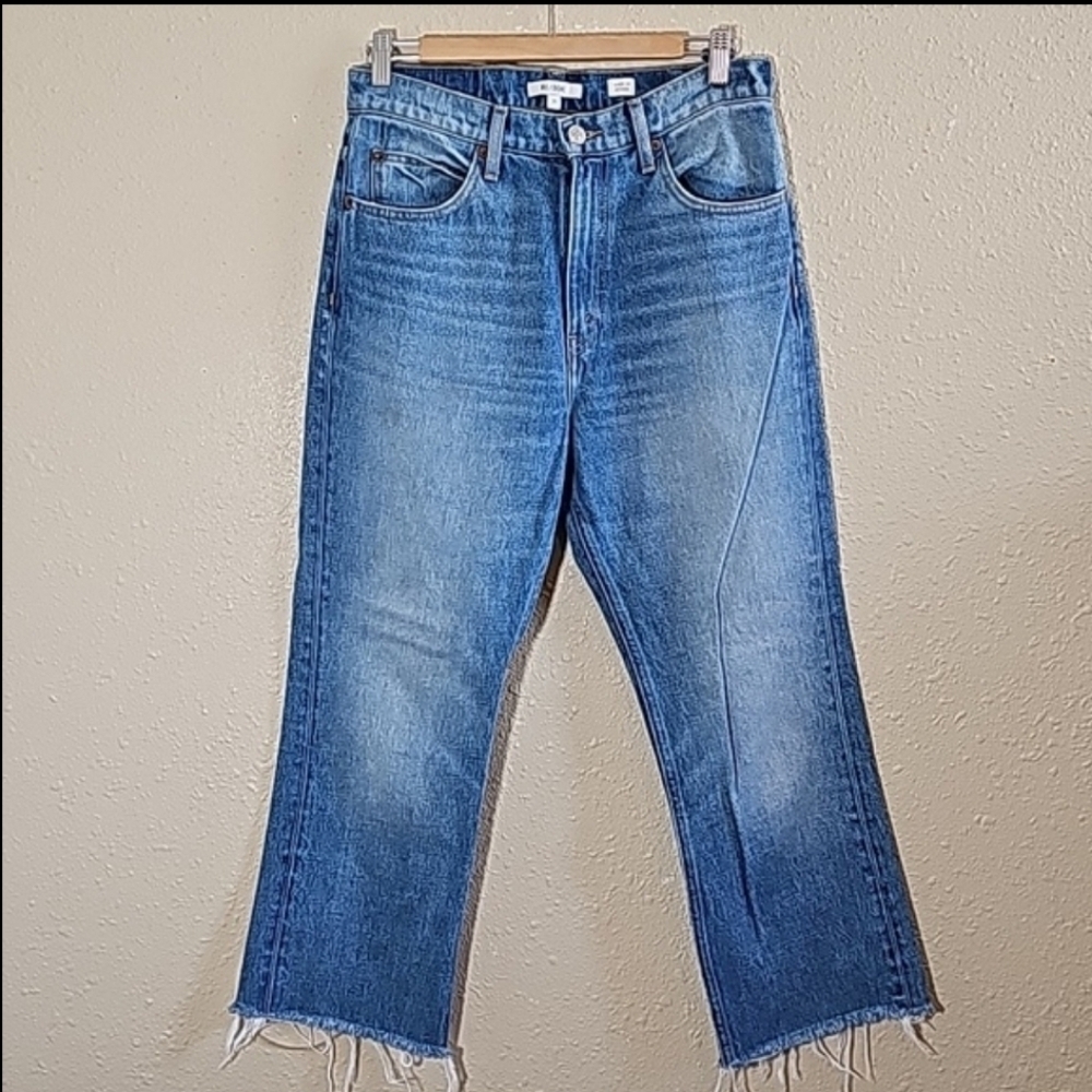 Re/done Rigid Hi Rise Stovepipe Jeans - Picture 6 of 6